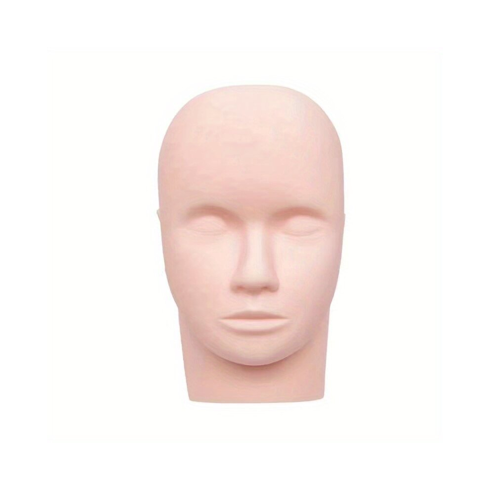 Multicoloured Practice Your Makeup Skills With The Face Eyelash Mannequin Head For Cosmetology Massage Tattooing And Eyebrow Training