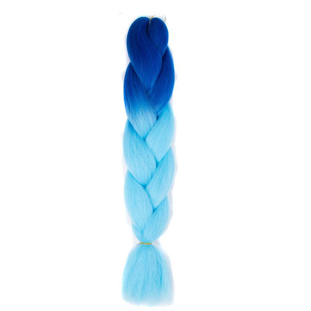 Y2K Ombre Jumbo Braiding Hair Extensions Synthetic High Temperature DIY Crochet Braids Hair Extensions For Women Girls