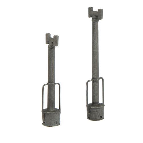 BACHMANN Scenecraft Braziers 2pcs (Pre-Built)