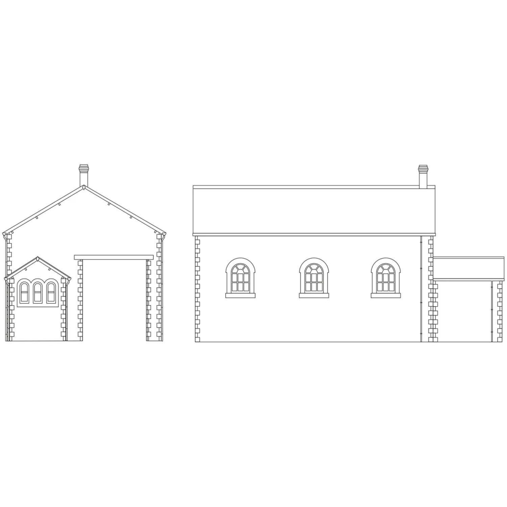 Hornby Skaledale Gwr Dunster Goods Shed (Pre-Built)