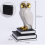 Wise White Snow Owl Heavy Duty Book Ends Decorative Unique Cute Bookends For Kids Home Office Decor Book Shelf Holder Modern Fun Resin Animal (NP1) 10
