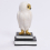 Wise White Snow Owl Heavy Duty Book Ends Decorative Unique Cute Bookends For Kids Home Office Decor Book Shelf Holder Modern Fun Resin Animal (NP1) 7