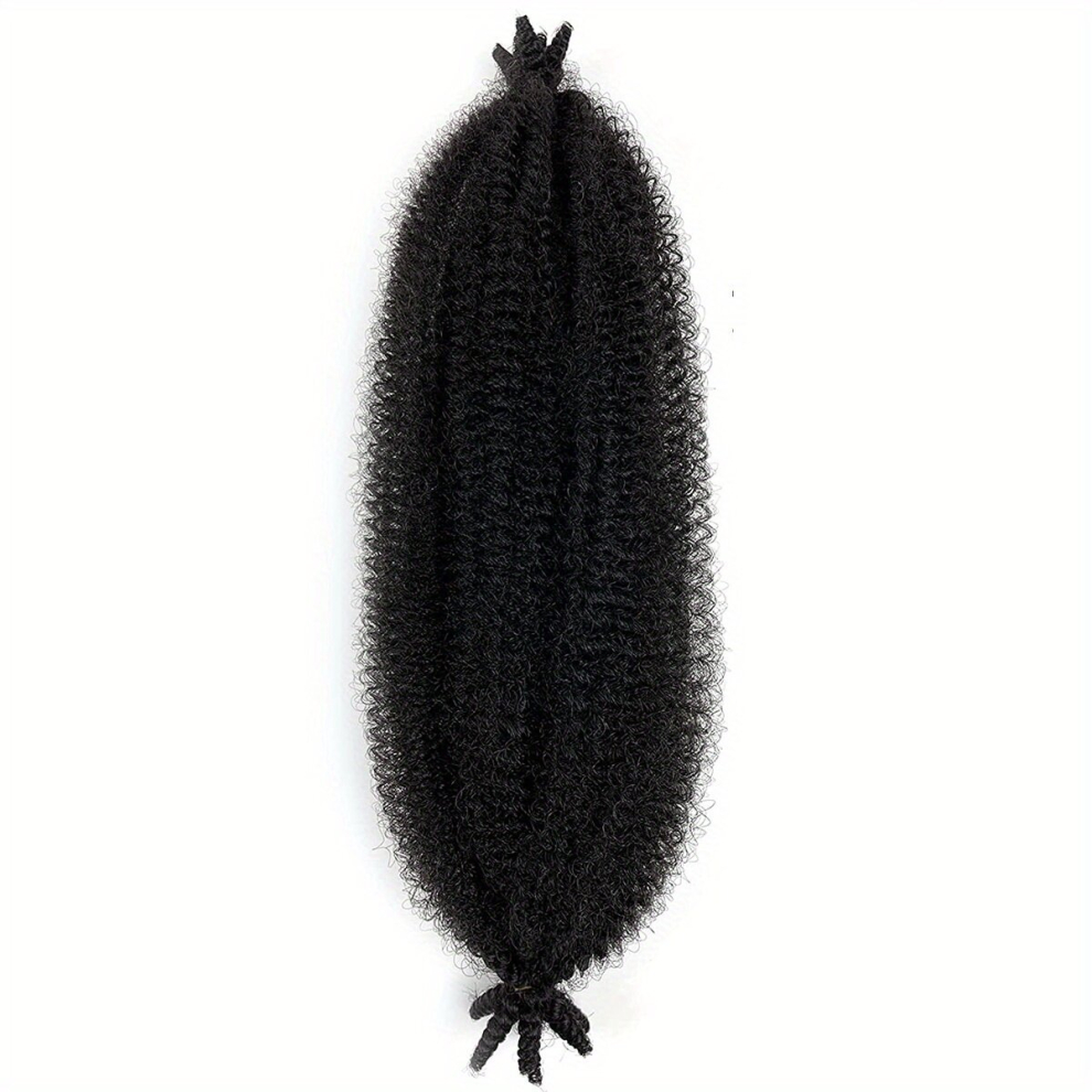 Colorful Pre Stretched Braiding Hair Spring Twist Braids Hair Pieces Synthetic Crochet Hair Extensions