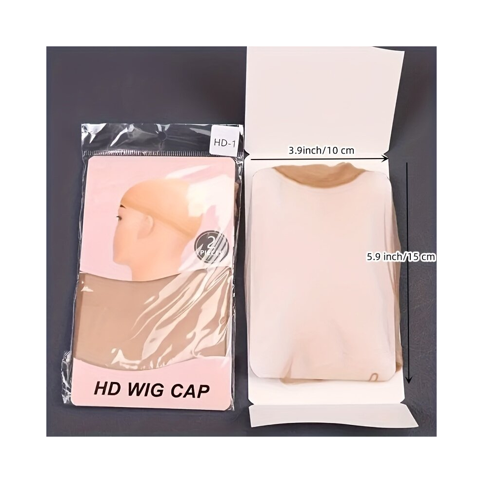 Unisex Multicoloured 6Pcs Invisible Hd Wig Caps For Lace Front Wigs Soft And Breathable Sheer Nylon Stocking Cap Transparent Ultra Thin Stocking Wig Caps For Women And Men