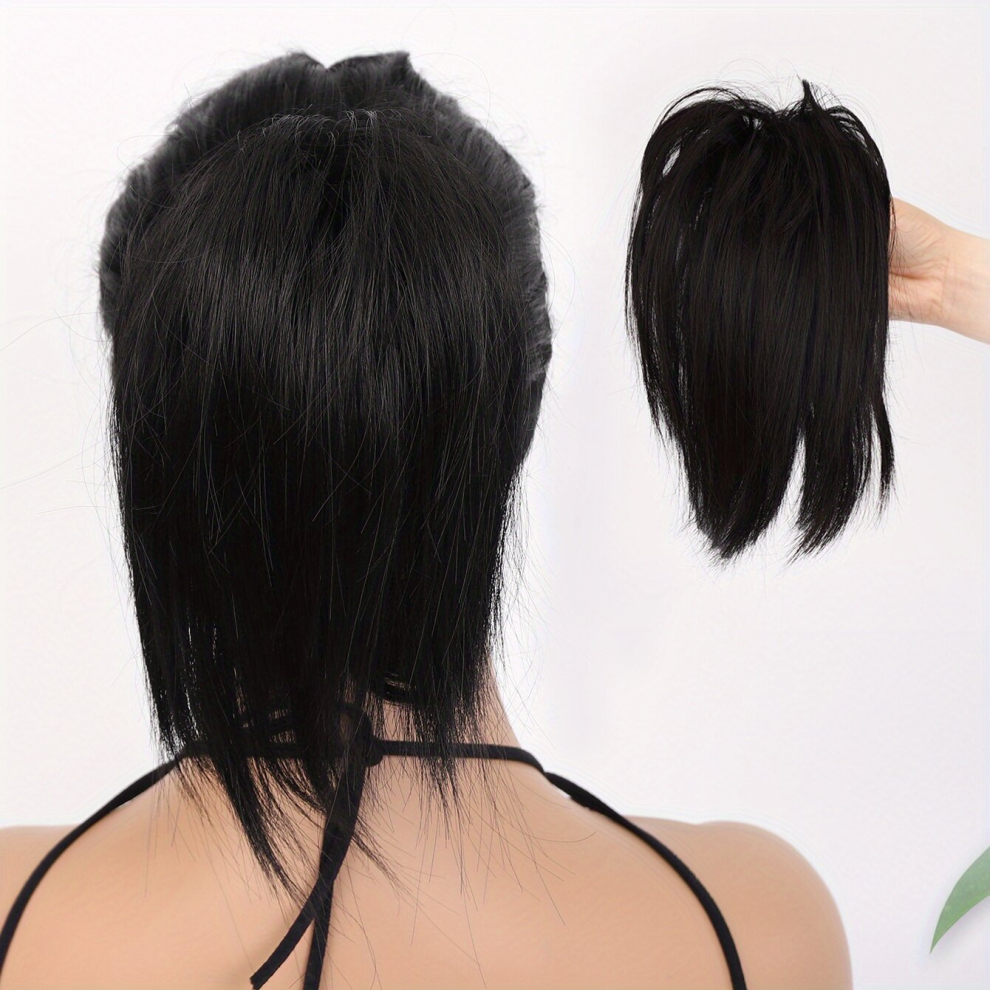 Claw Ponytail Messy Layered Ponytail Extensions Synthetic Clip In Hair Extensions Natural Looking For Daily Use