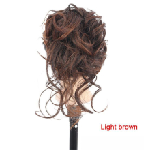 1pc Messy Bun Hair Piece Claw Clip Hair Bun Wavy Curly Hair Extension Tousled Updo Hair Buns Claw Clip Ponytail Hairpieces Hair Scrunchie With Clip Fo