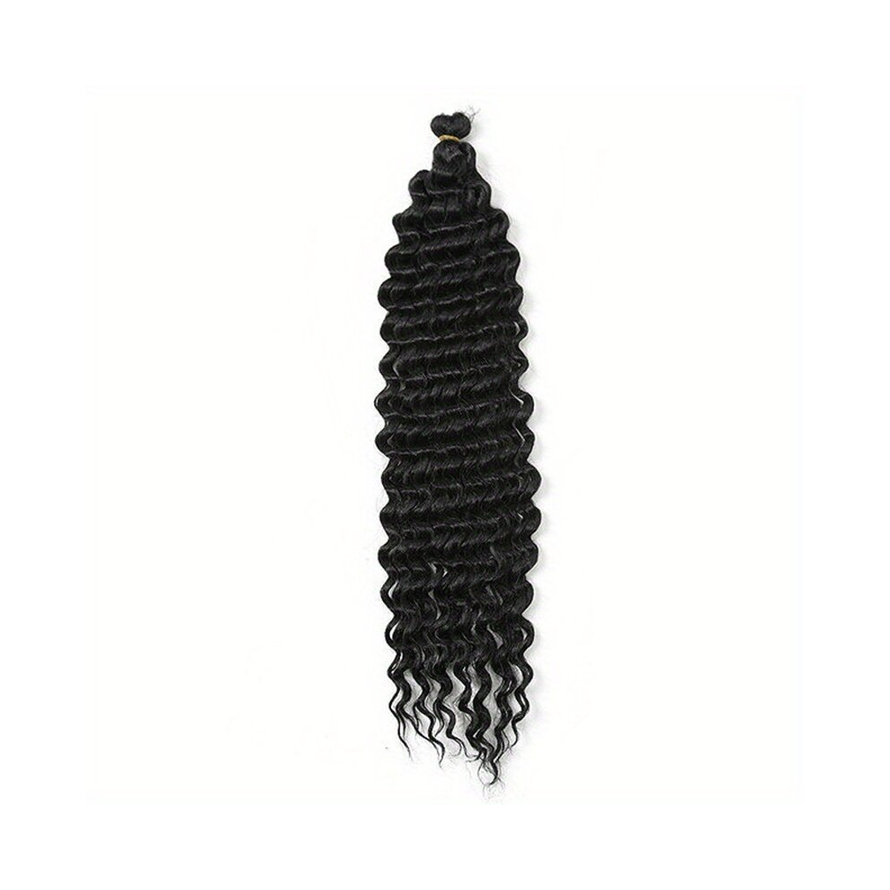 55 88 Cm Long Curly Crochet Hair Extensions For Women Deep Wave Braiding Hair Synthetic Bohemian Crochet Braid Water Wave Crochet Hair Extensions