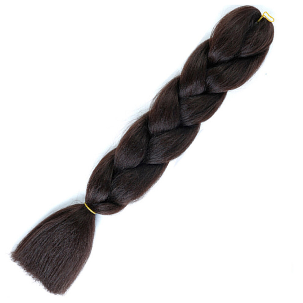 60 96 Cm 1 Pack Colorful Jumbo Braiding Hair Extensions Synthetic Jumbo Box Braid Hair Extensions For Women