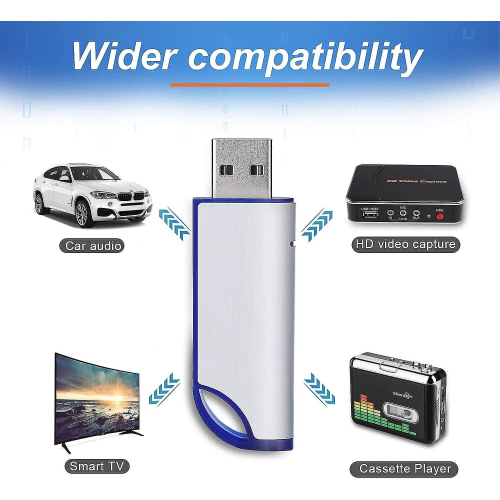 32gb Fat32 Format Usb 2.0 Flash Drive For Game Capture Card/cassette Player/computer/laptop/external Data Storage Devices With Indicator Light 1
