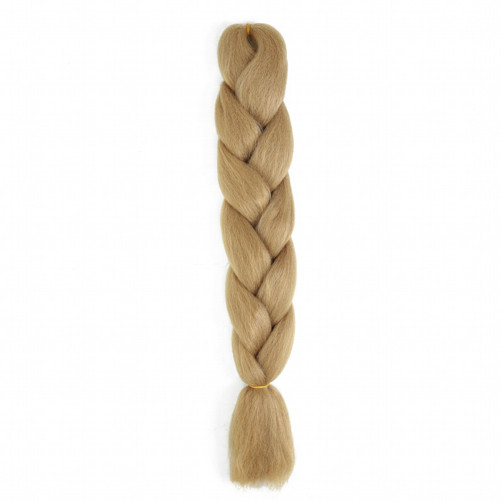 Jumbo Braids Crochet Braids Hair Extension Three Tone Ombre Rainbow Jumbo Braiding For Twist Braiding Jumbo Box Braiding Hair 1pcs