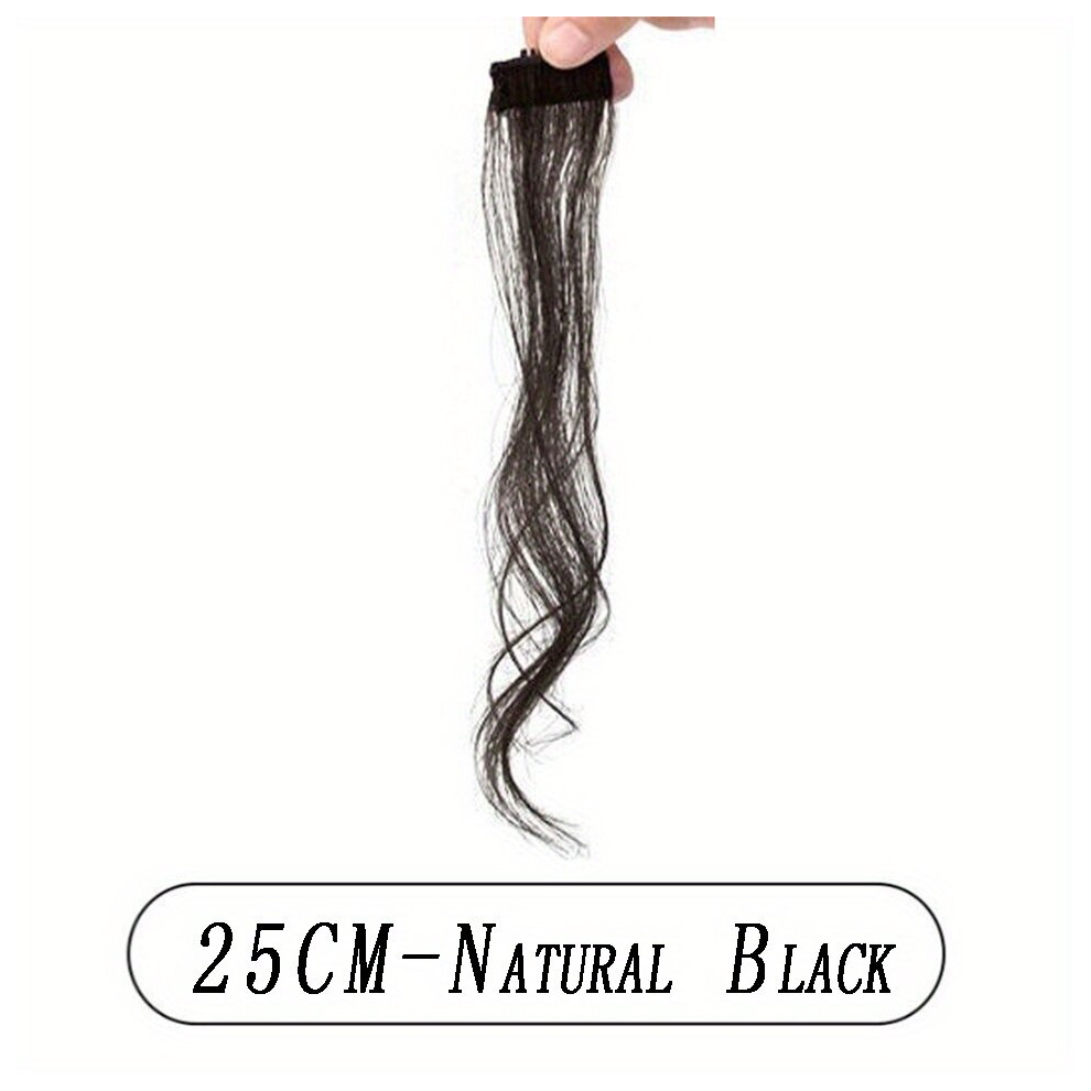 Clip In Hair Bangs Long Curly Hair Pieces Synthetic Clip In Hair Extensions Natural Looking For Daily Use