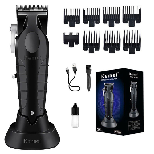 Tagliacapelli a batteria Kemei da 0 mm