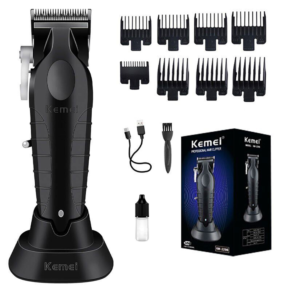 Kemei Cordless Hair Trimmer 0mm Clipper