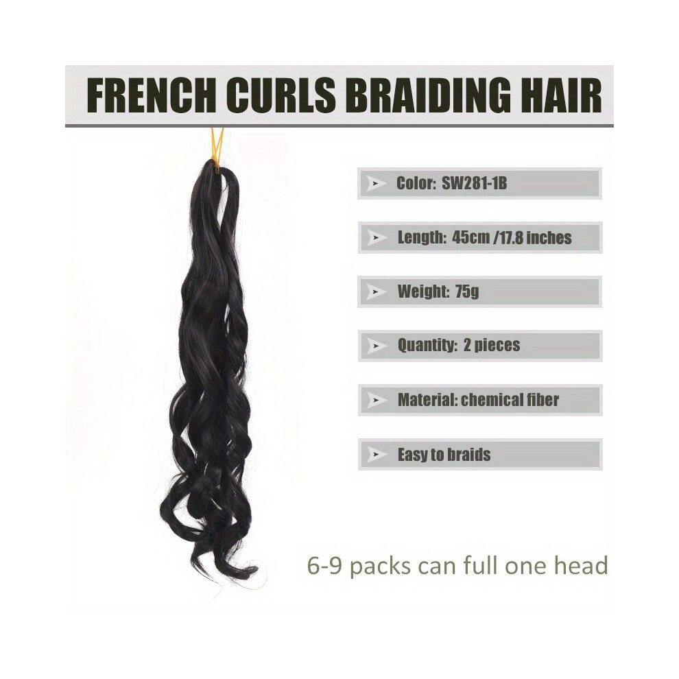 Unisex Multicoloured Braided Ponytail With Curly Ends Ponytail Synthetic Hair Extensions