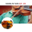 Violin Shoulder Rest, Adjustable Hard Violin Shoulder Rest For 3/4 4/4 Violin 4