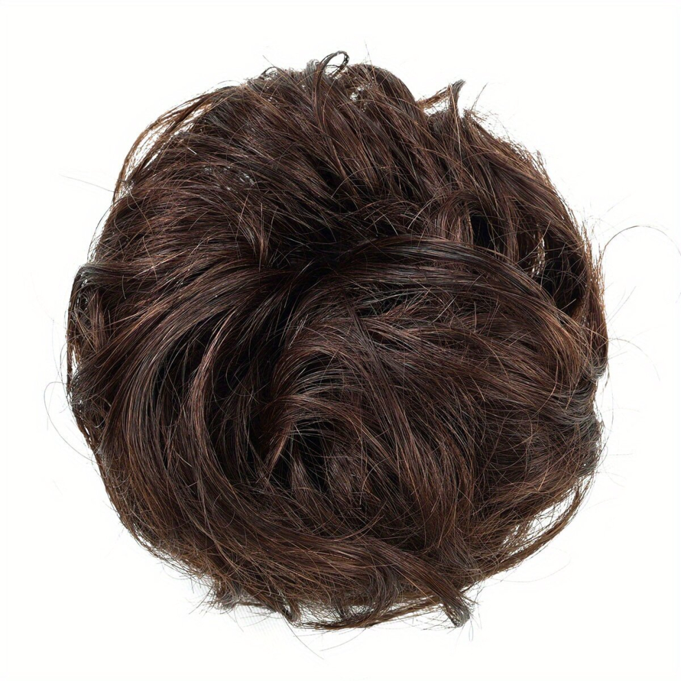 10 16 Cm Brazilian Human Hair Messy Hair Bun Chignon Extensions Scrunchy Updo Hair Pieces Soft And Comfortable To Wear