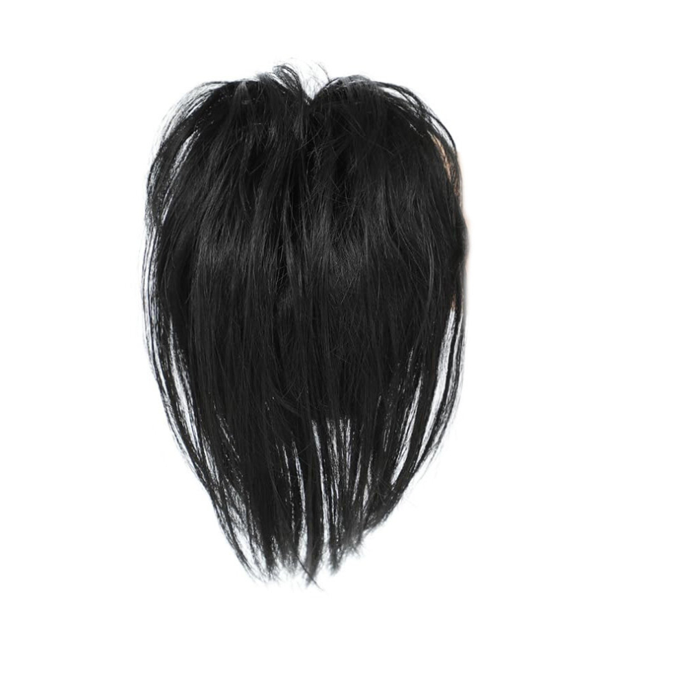 Synthetic Messy Claw Ponytail For Women Straight Short High Ponytail Extension Twisted Updo Faux Bun Bun Hair Wrap For Girls