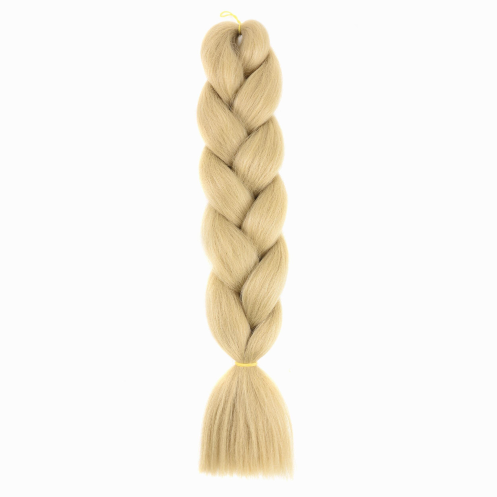 Unisex Multicoloured Braid Ponytail African Big Braid Synthetic Hair Extensions