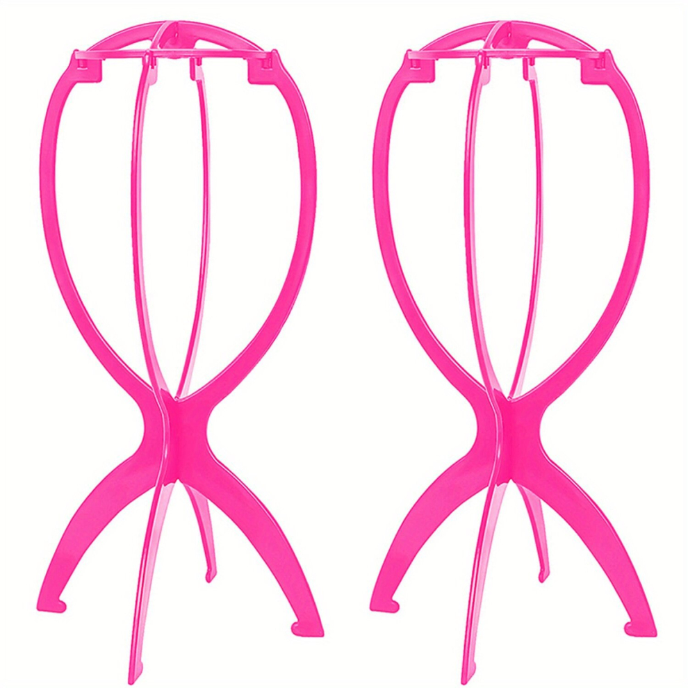 Cap Wig Stand Holder Portable Wig Stand Tripod Collapsible Wig Holder Wig Display Tool Travel Wig Stand For All Wigs