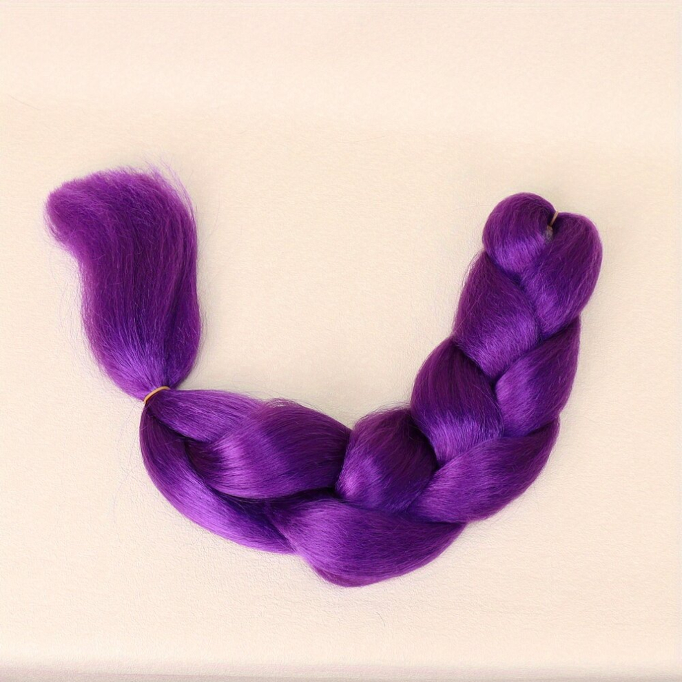 Solid Jumbo Braiding Hair Extension Jumbo Box Braiding Hair Synthetic Fiber For Twist Braiding Hair 60 96 Cm