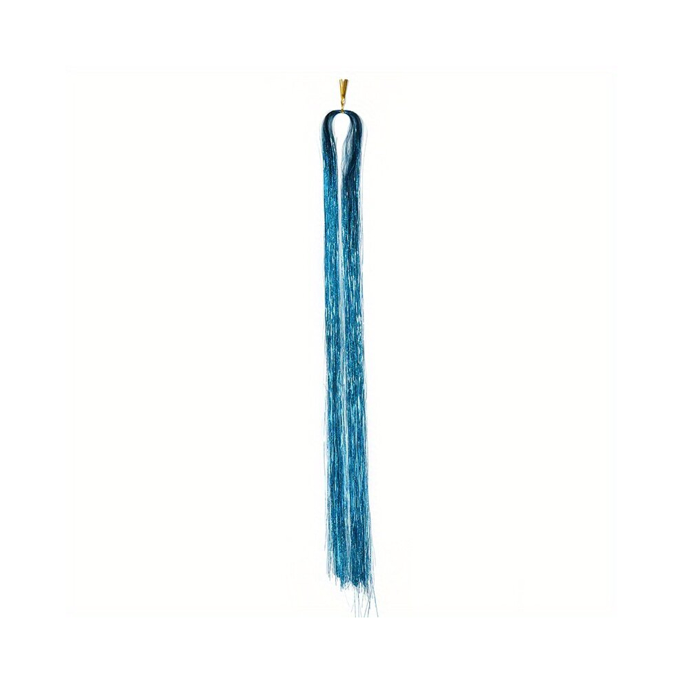 Y2K Tinsel Hair Extension 55 Synthetic Clip In Hair Extensions Fashionable For Daily Use Party Cosplay Halloween