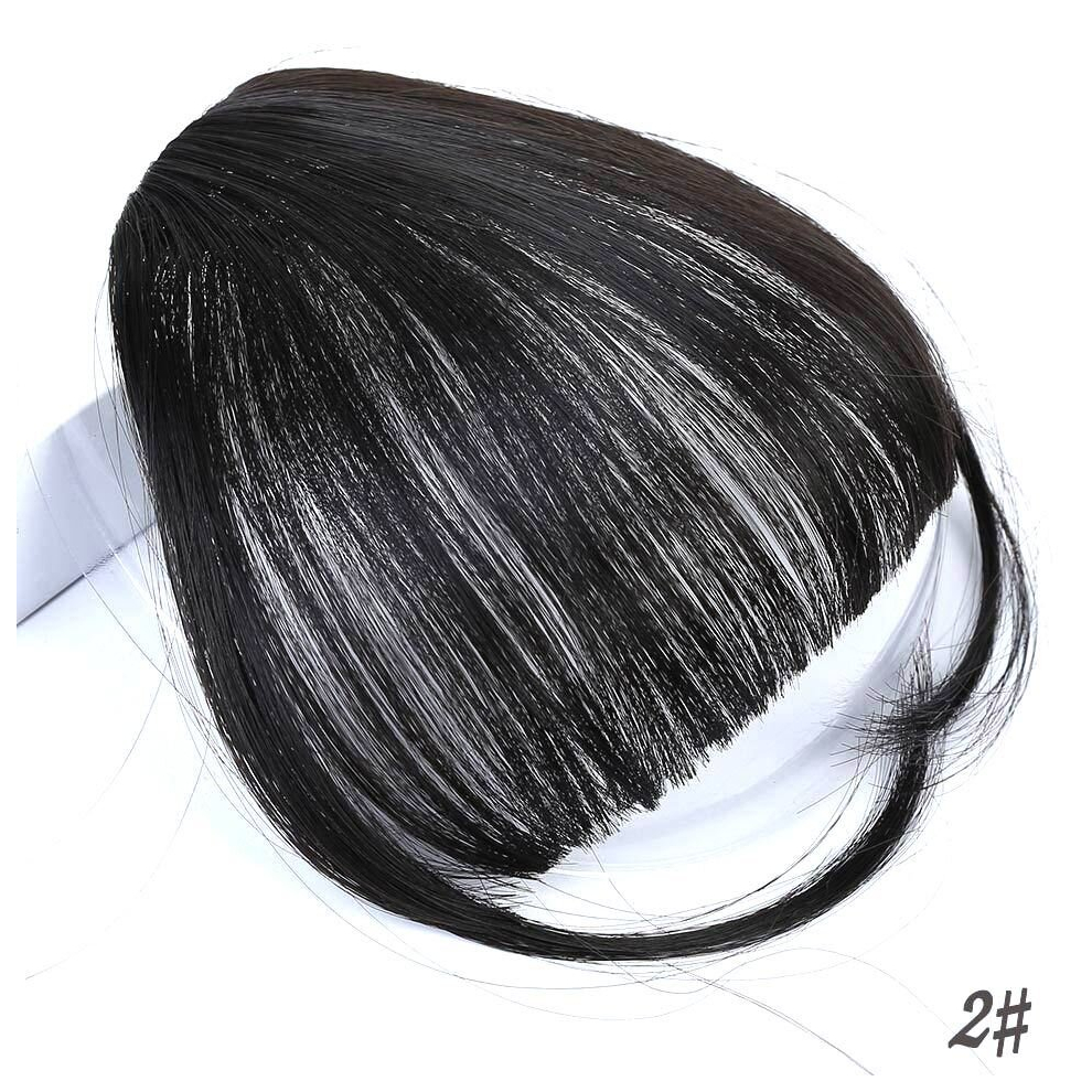 Sleek and Stylish Clip In Bangs and Fringes for Thin Hair Front Wig for a Neat and Effortless Look