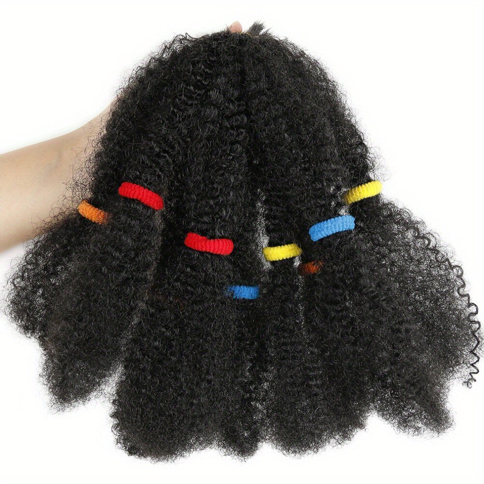 10 Strands 30 48 Cm Ombre Braiding Hair Culry Crochet Braids Hair Extensions Afro Curly Synthetic Hair Afro Kinky Bulk Twist Braids For Women Daily Pa