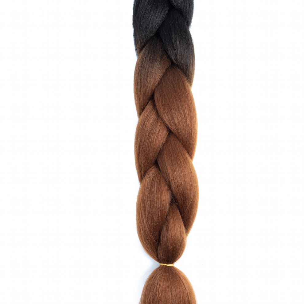 Unisex Multicoloured Ombre Jumbo Braid Hair Extension Synthetic Diy Hair Extension Colorful Twist Crochet Braids For Women Girls