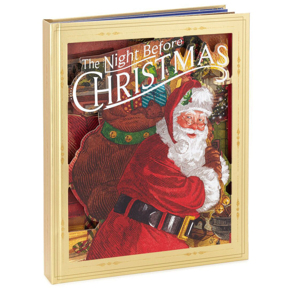 The Night Before Christmas Pop-Up Book with Light & Sound