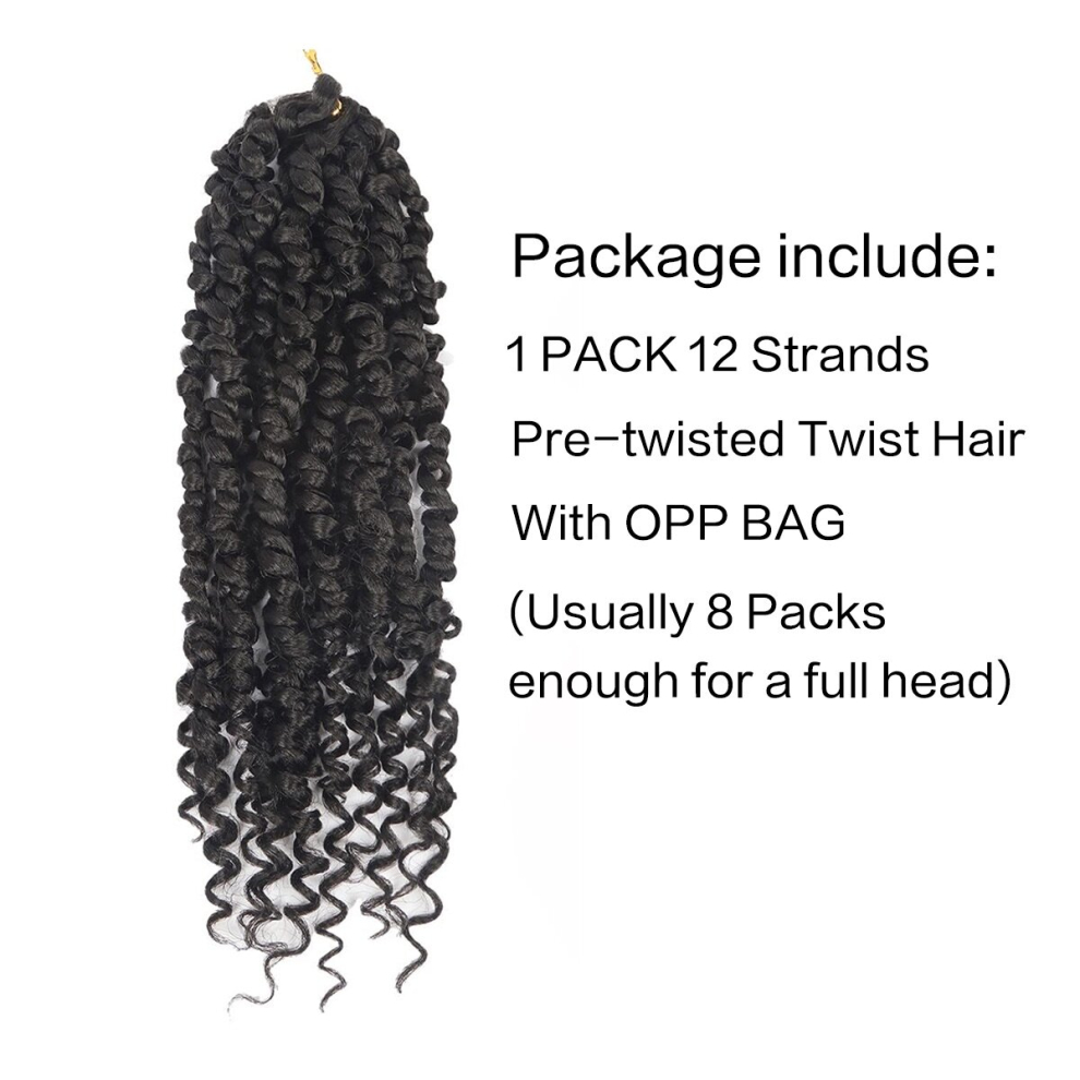 12 Inch Pre twisted Short Crochet Passion Twist Hair Pre Looped Crochet Hair Passion Twist Synthetic Braiding Hair Extensions