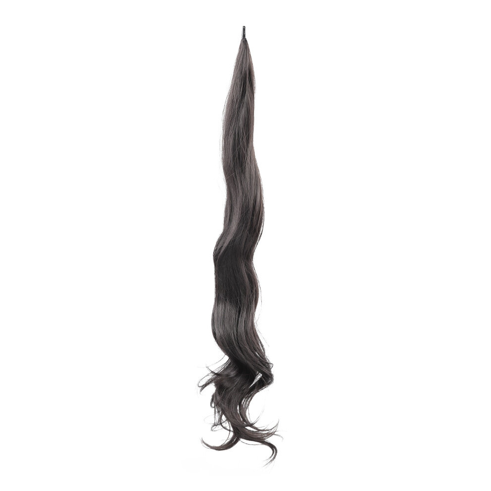 81 Synthetic Heat Resisting Flexible Wrap Around PonyTail Hair Extension Long Curly Synthetic Ponytail Wavy Pretty Hair Ponytails Hairpieces For Women