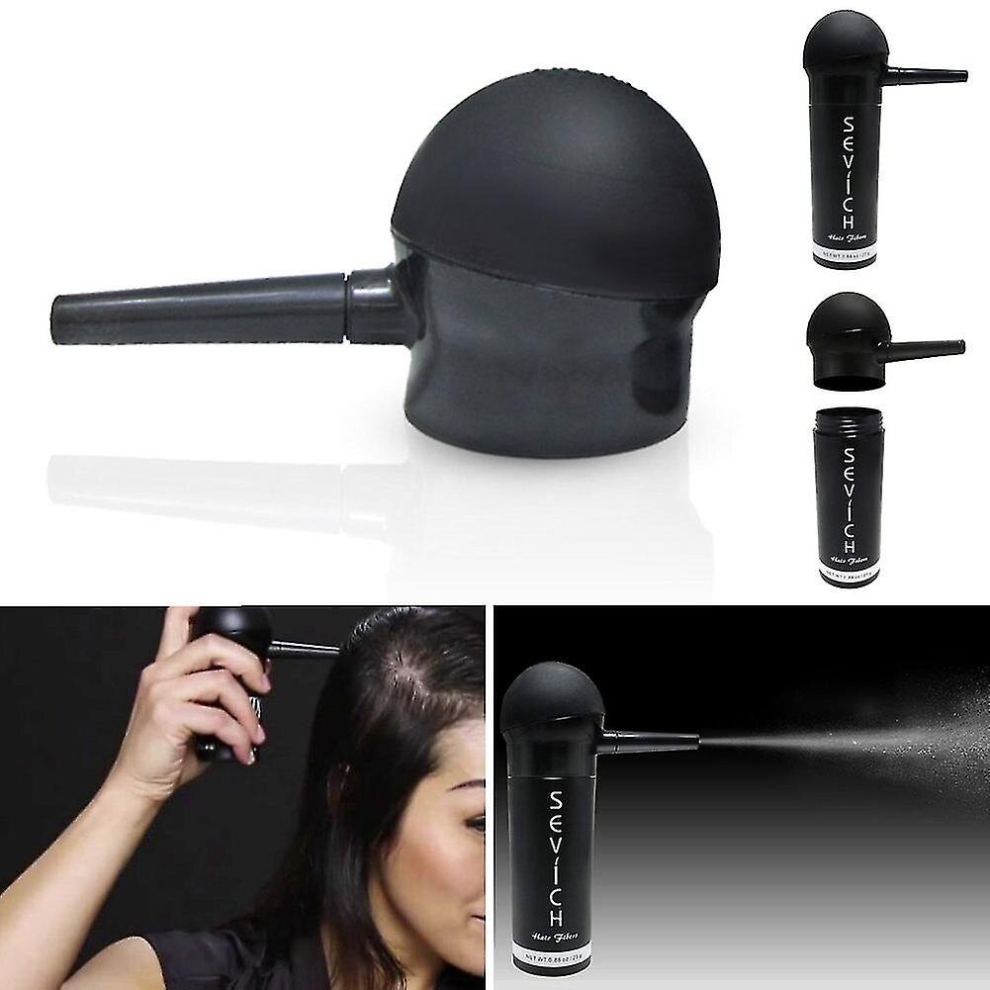 Hair Fiber Powder Nozzle Spray Plastic Keratin Hair Building Fiber Applicator Pump