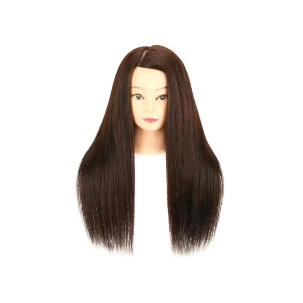 Mannequin Training Head Mixed 85 Real Hair For Makeup Practice Cosmetology Dolls Head For Hairdressers Hairstyles
