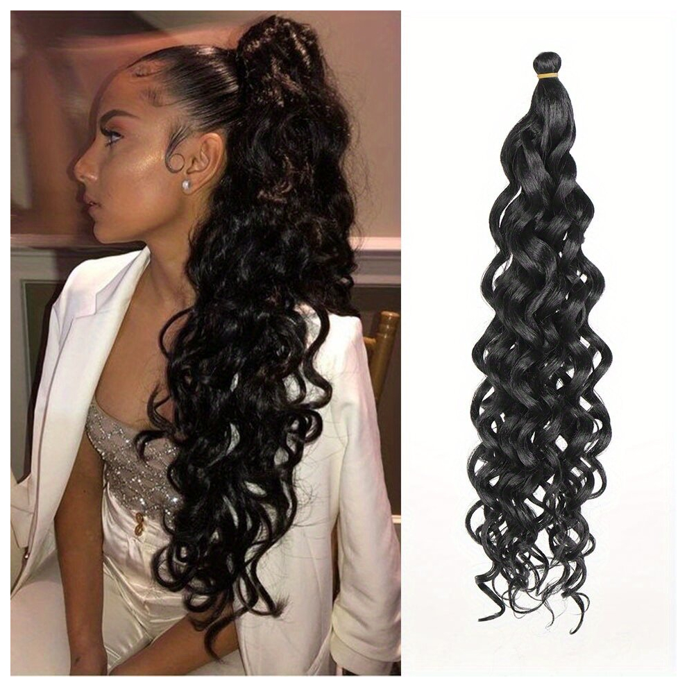 Unisex Multicoloured 50 8 Cm Ombre Curly Braiding Crochet Hair Extensions Curly Faux Crochet Hair Hippie Crochet Braids Long Crochet Goddess Faux Locs For Women
