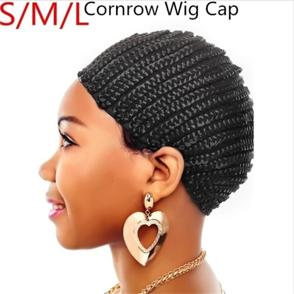 Unisex Silver 1 Pc Braid Cap Crochet Braids Cap For Easier Sew In Cornrow Wig Cap For Men And Women