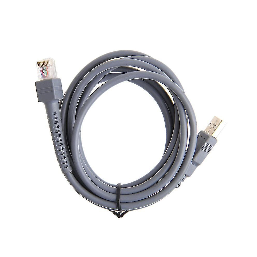 2M Symbol Barcode Scanner Usb Cable Ls1203 Ls2208 Ls4208 Ls3008 Cba-U01-S07zar 9379873038894