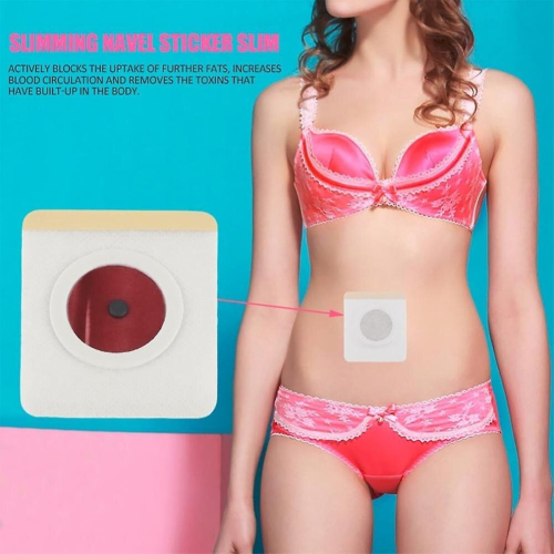 100pcs Slimming Slim Patch Navel Sticker Fat Burning Slimming Products Body Belly 2