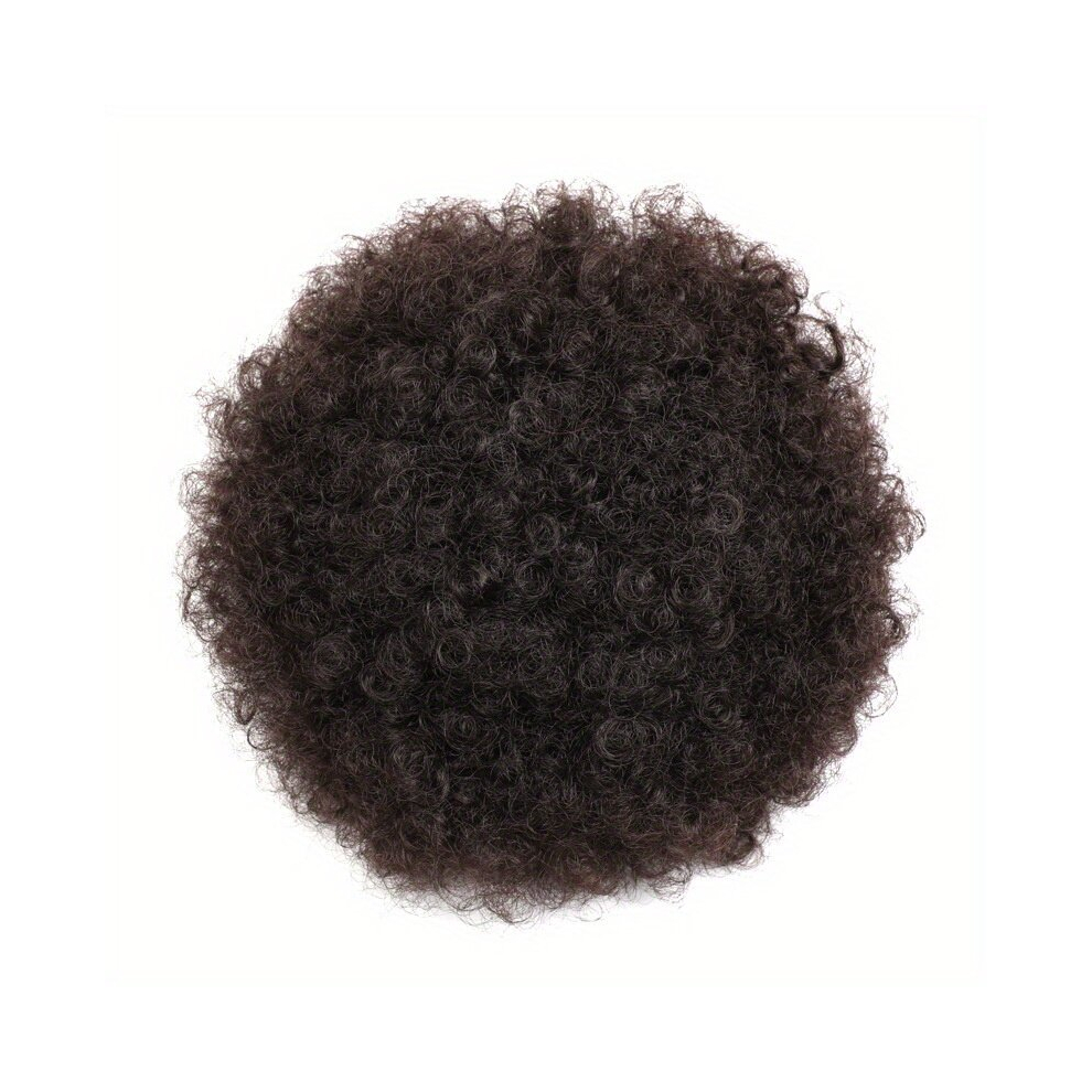 Afro Puff Drawstring Ponytail Extension For Women Short Synthetic Afro Puff Ponytail Extensions Clip On Kinky Drawstring Curly Ponytail Hair Bun