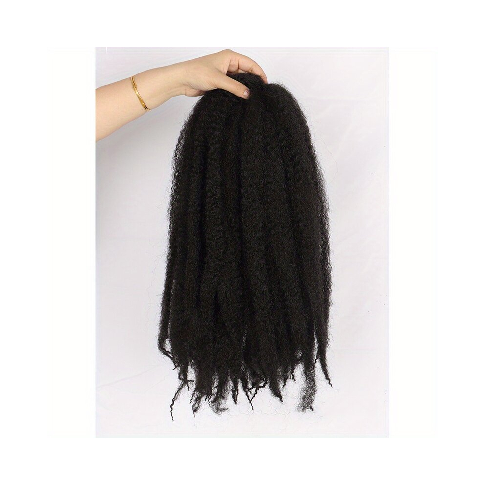 Synthetic African Blow Curl 45 Crochet Bend Braid Hair Extensions Braid