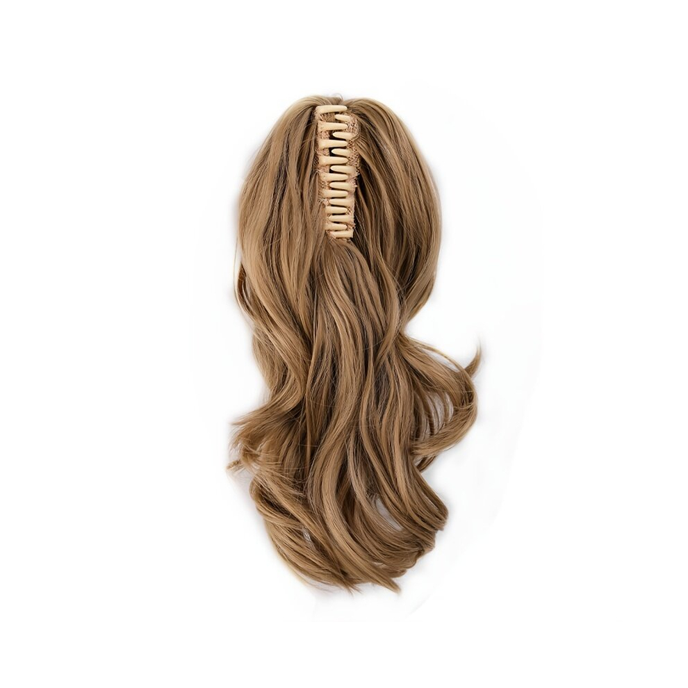 12 Ponytail Extension Curly Wavy Ponytail Clip In Claw Hair Extensions Pony Tails Natural Synthetic Hairpiece For Women