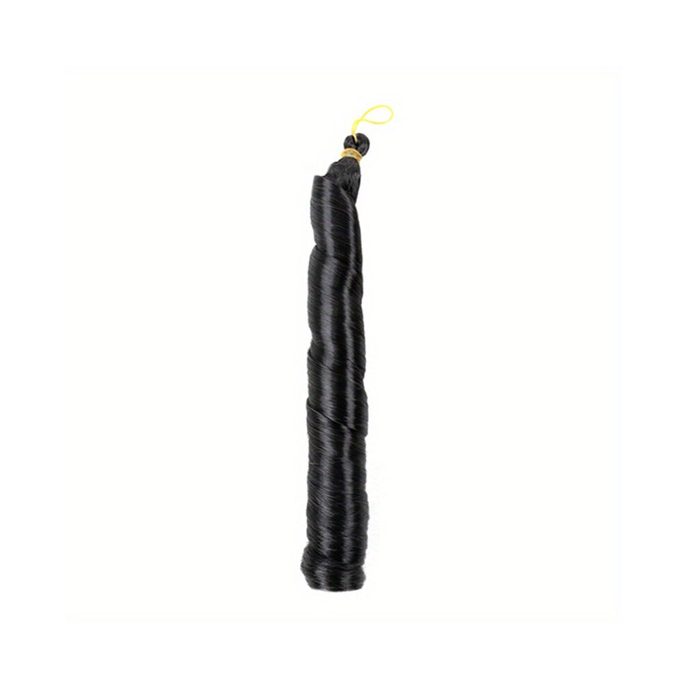 Synthetic Loose Wave Braiding Hair Extensions Pre Stretched French Curls Hair Bulk With Curly Ends Braids Spiral Curls Crochet Hair Extensions For Wom