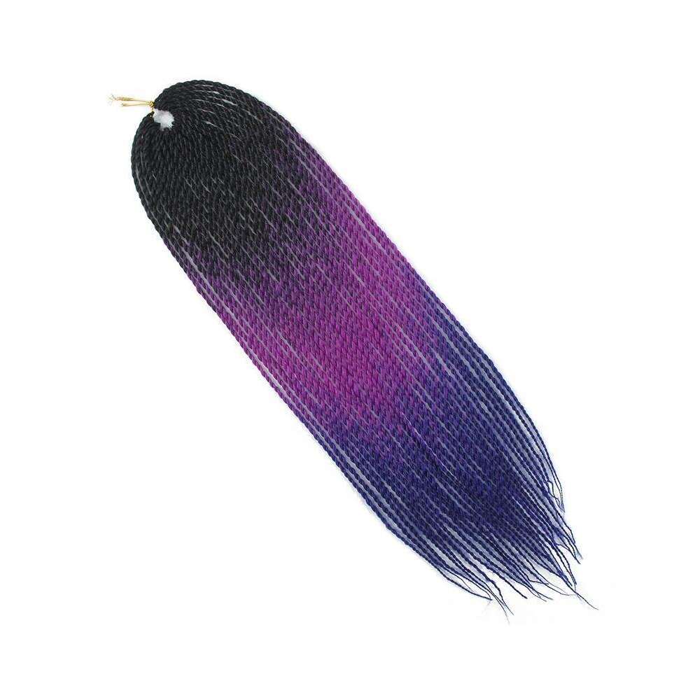 60 96 Cm Senegal Twist Crochet Hair Extensions 30 Strands Senegal Twist Braid Hair Gradient Crochet Braid Extensions Suitable For Women