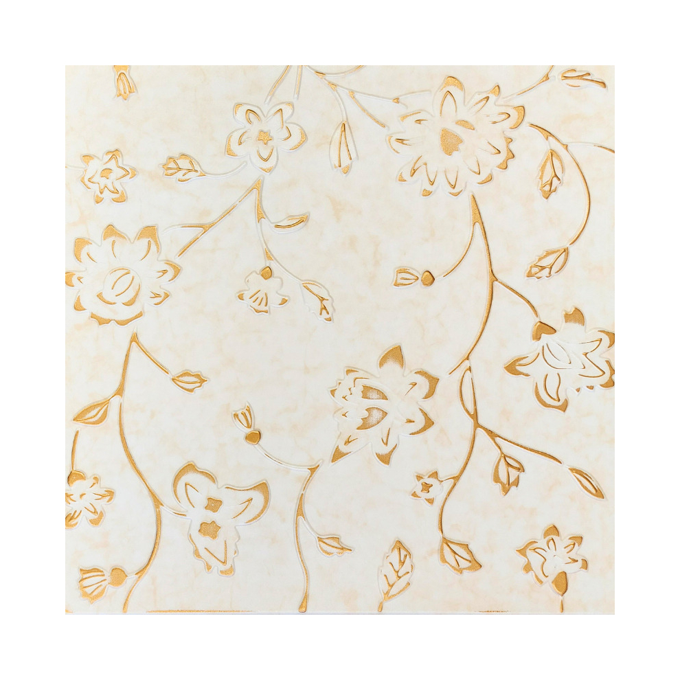(Golden Flowers) Decorative Ceiling and Wall Panels 2m2 (21.52sqft)