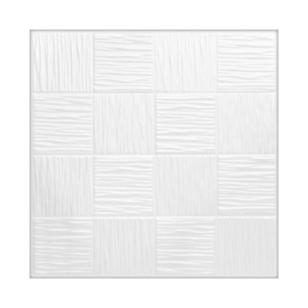 (White 11) Decorative Ceiling and Wall Panels 2m2 (21.52sqft)