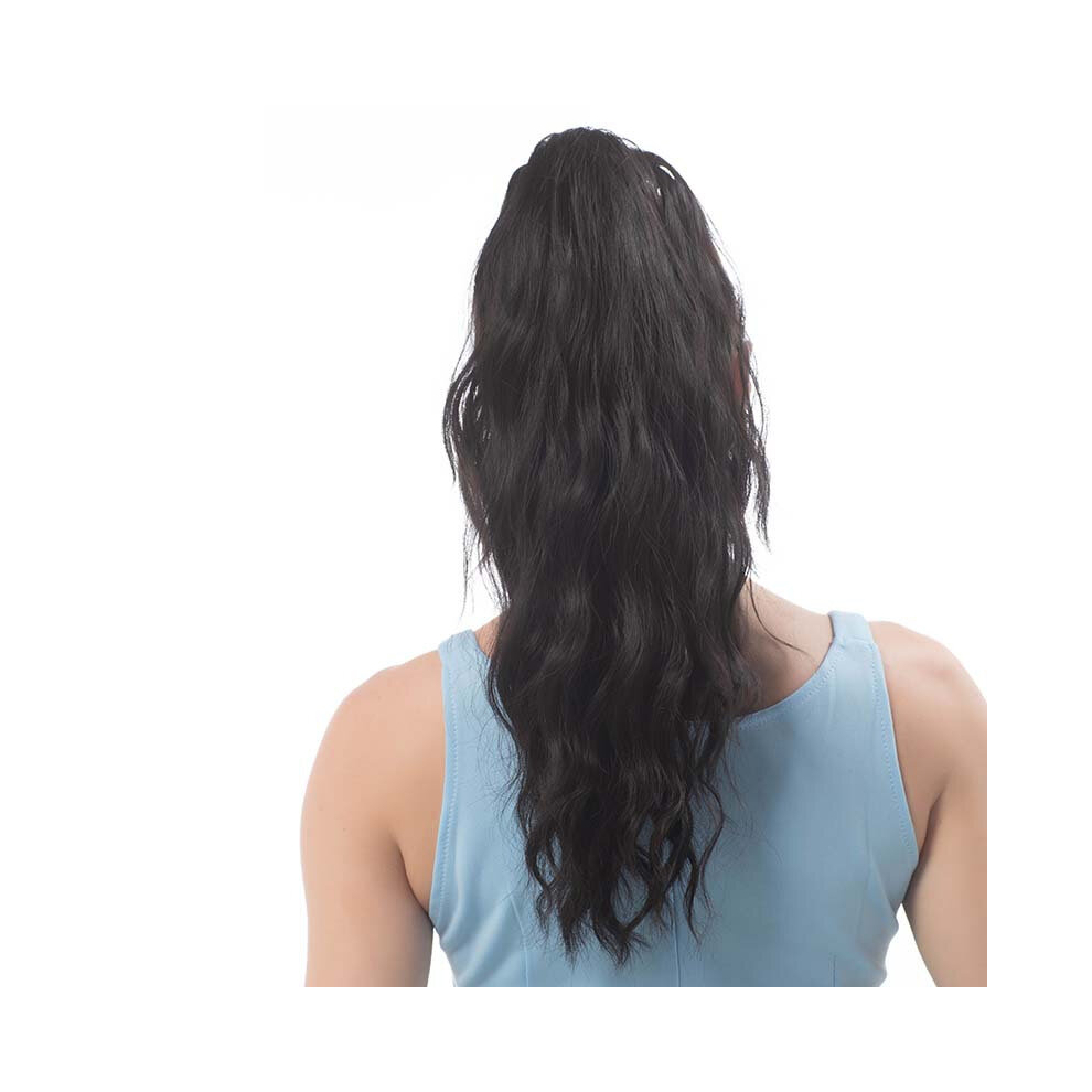 Curly Claw Clip In Hair Ponytail Extension Natural Looking Synthetic Fiber Hair Extension For Women Girls