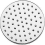 Round Solar Shower Head 4