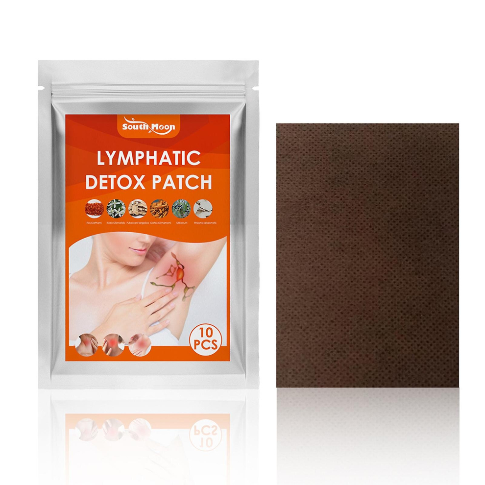 South Moon 10pcs Lymphatic Detox Patches Accessory Mammary Lymph Patch Lymphatic Drainage Swelling Relief