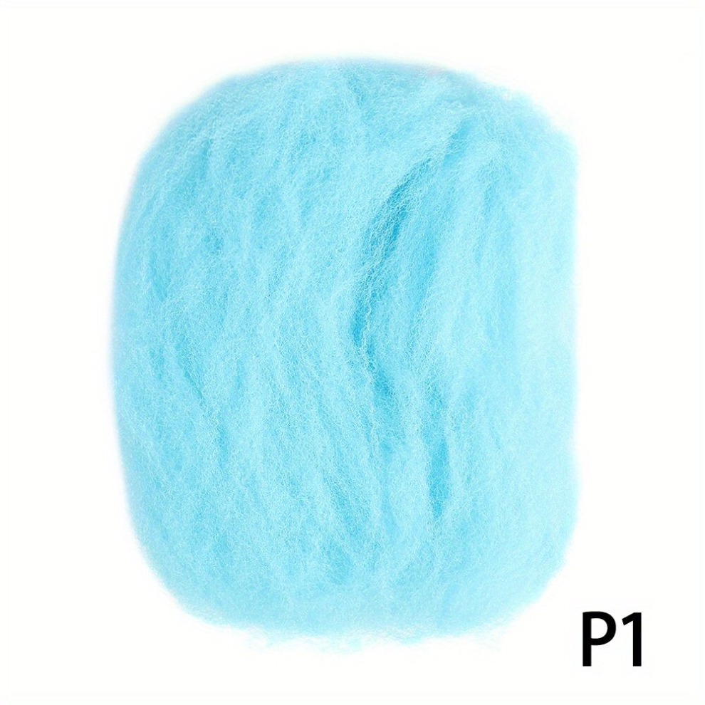 Unisex Multicoloured Short Afro Kinky Bulk Synthetic Braiding Hair For Diy Wig Dreadlock Locs Ponytail Chignon Hair Extensions