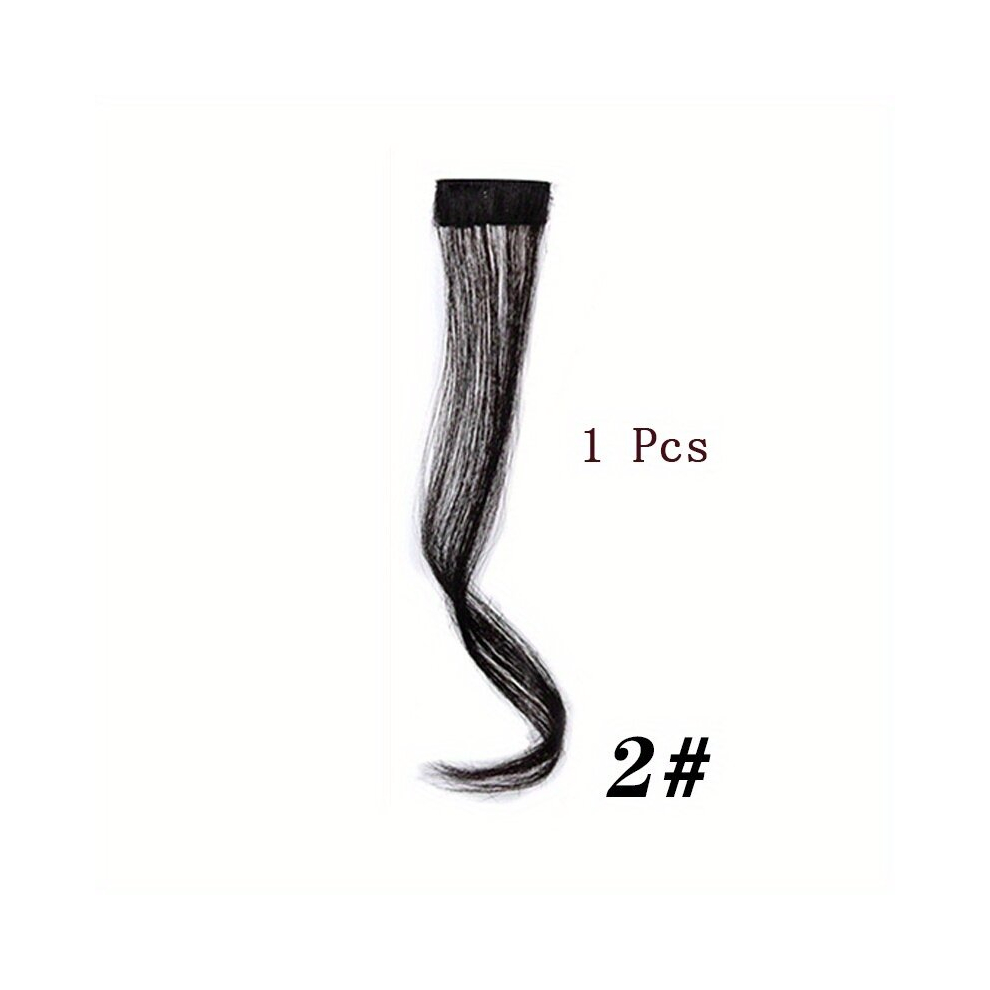 Curly Two Sided Bangs Synthetic Hair Pieces for Women Eight Shaped Bangs for a Natural Look