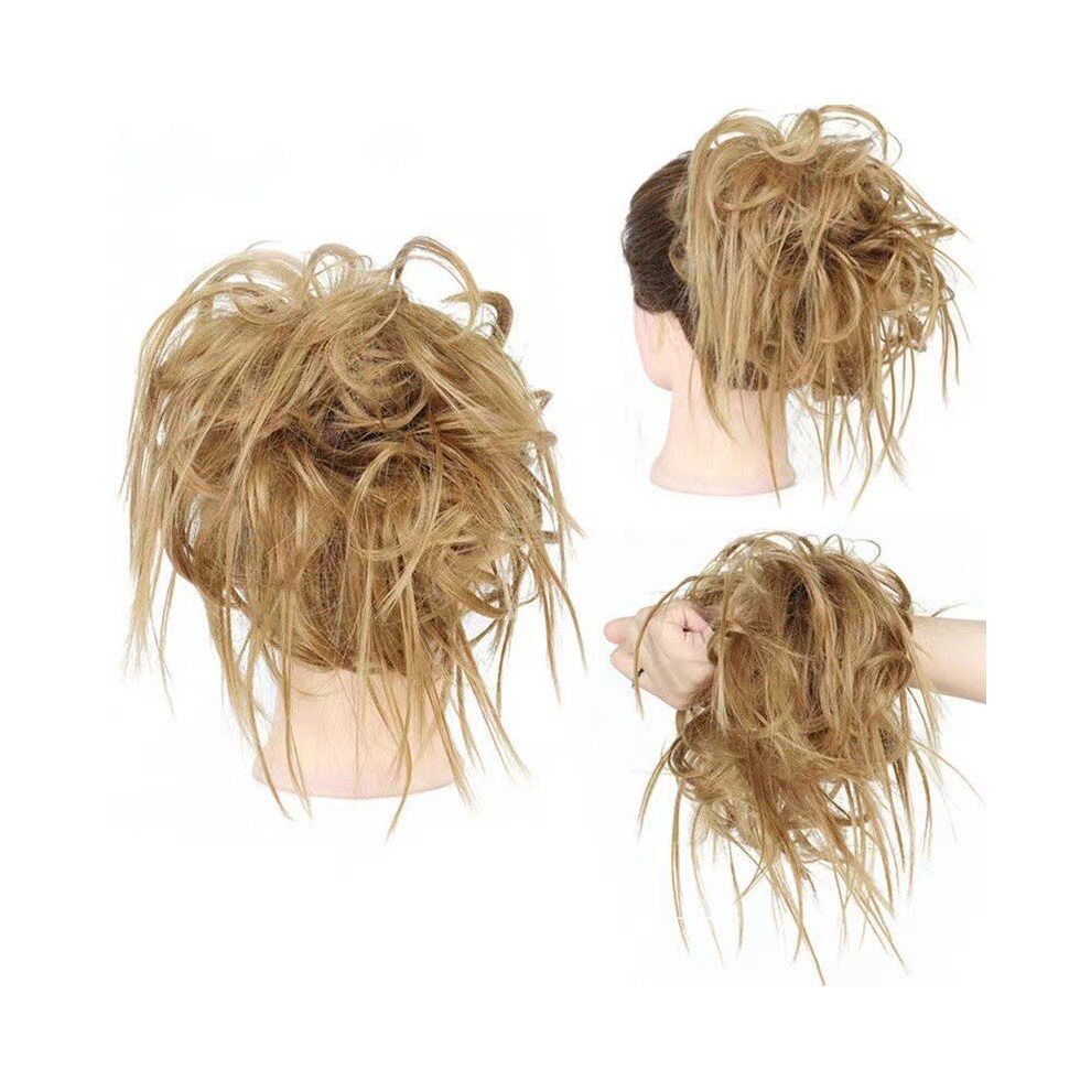 Synthetic Hair Buns Bun Hair Pieces For Women Messy Bun Hair Pieces Extensions Donut Hair Bun Scrunchie For Daily Use